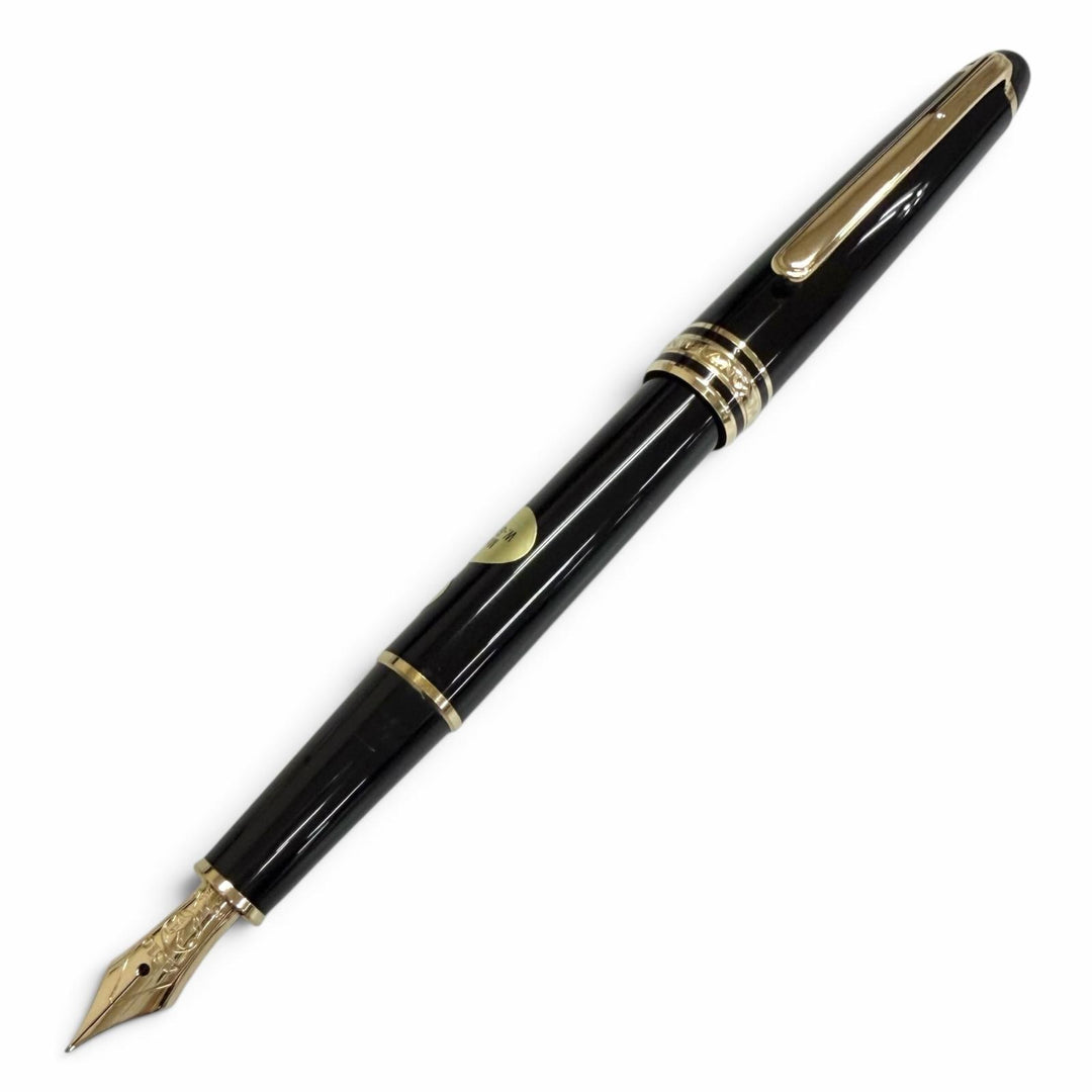 Excellent MONTBLANC fountain pen Meisterstück Classic black 14K mens