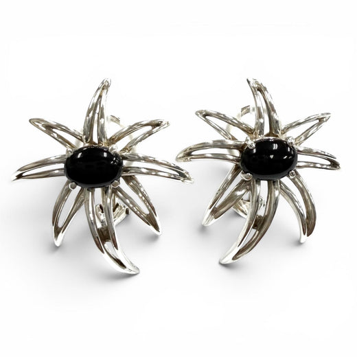 Great TIFFANY&Co. Earring Fireworks Silver AG925 Women