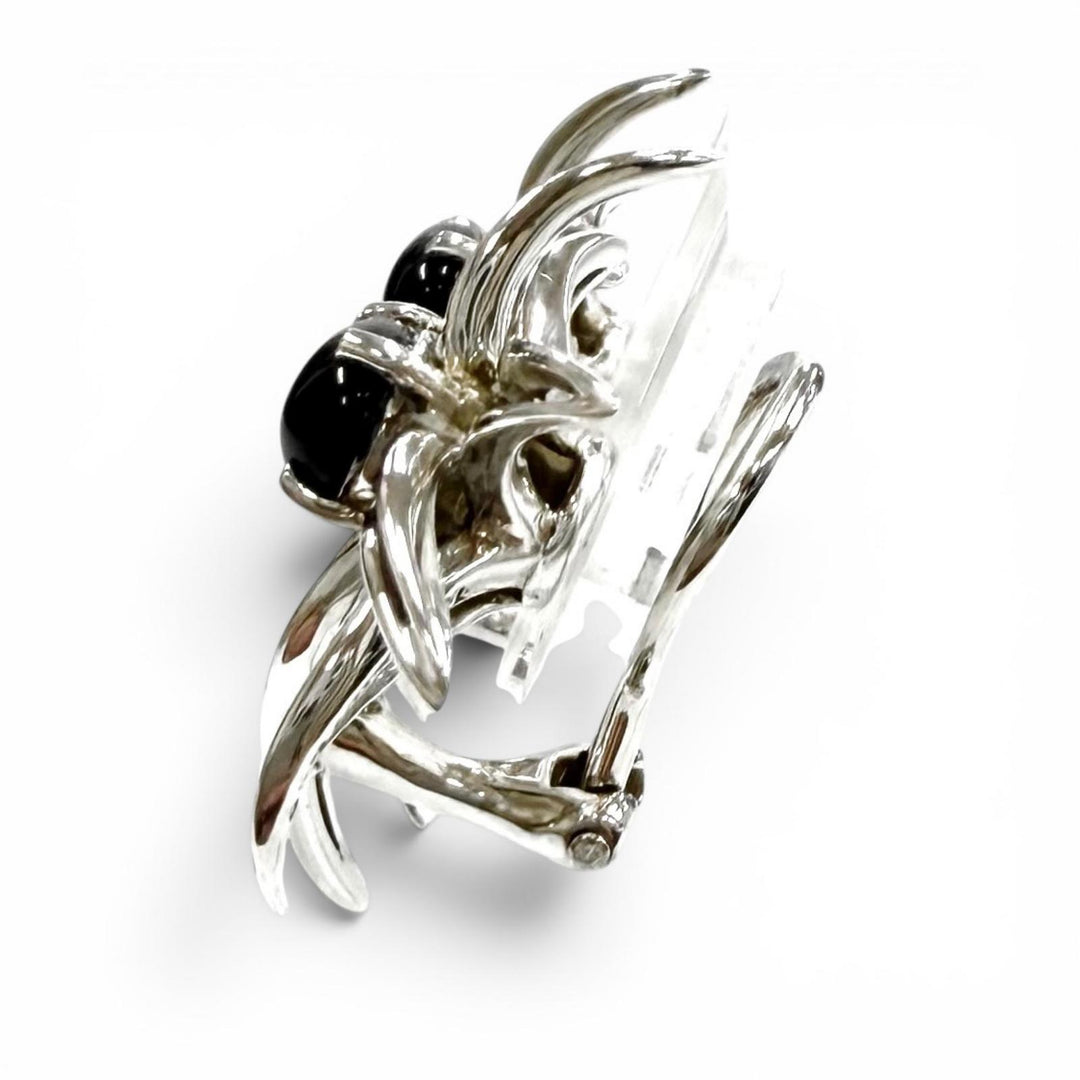 Great TIFFANY&Co. Earring Fireworks Silver AG925 Women