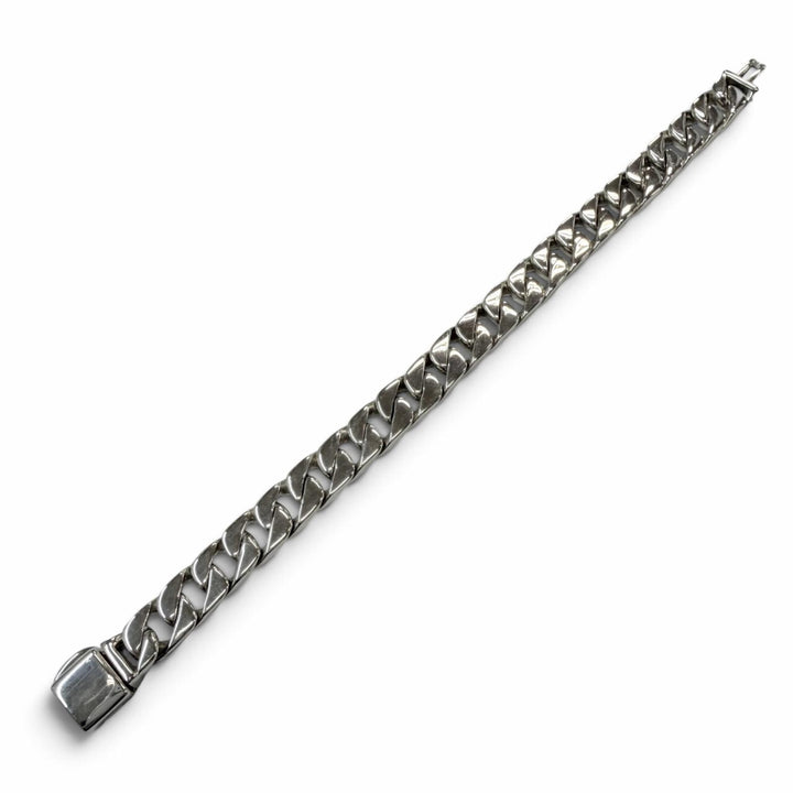 Great TIFFANY&Co. bracelet Curvelink Kihei Chain Silver AG925 mens