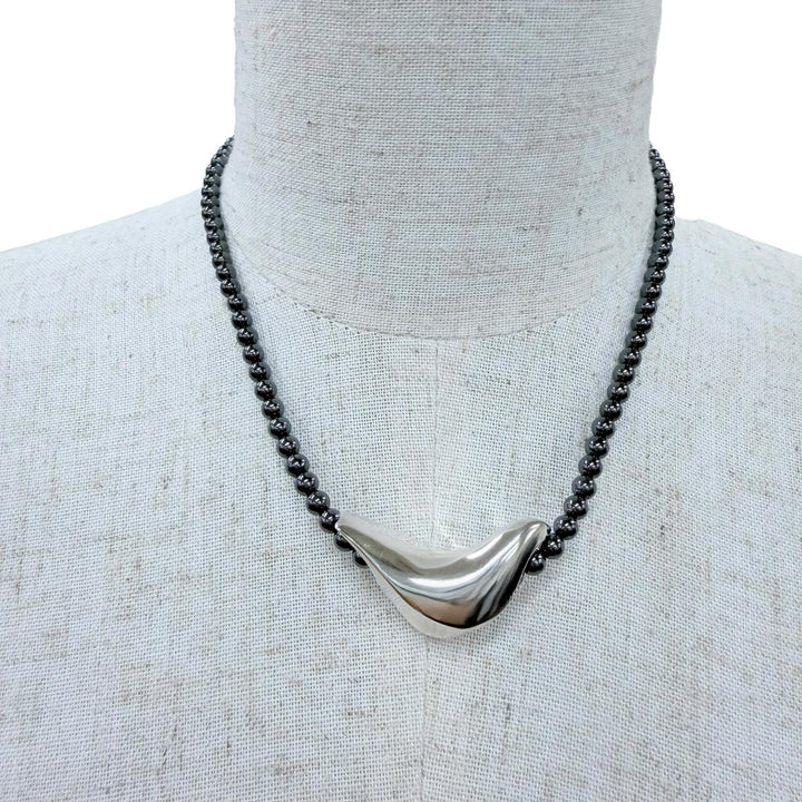 Great Georg Jensen Necklace Bird motif Silver 925 Women
