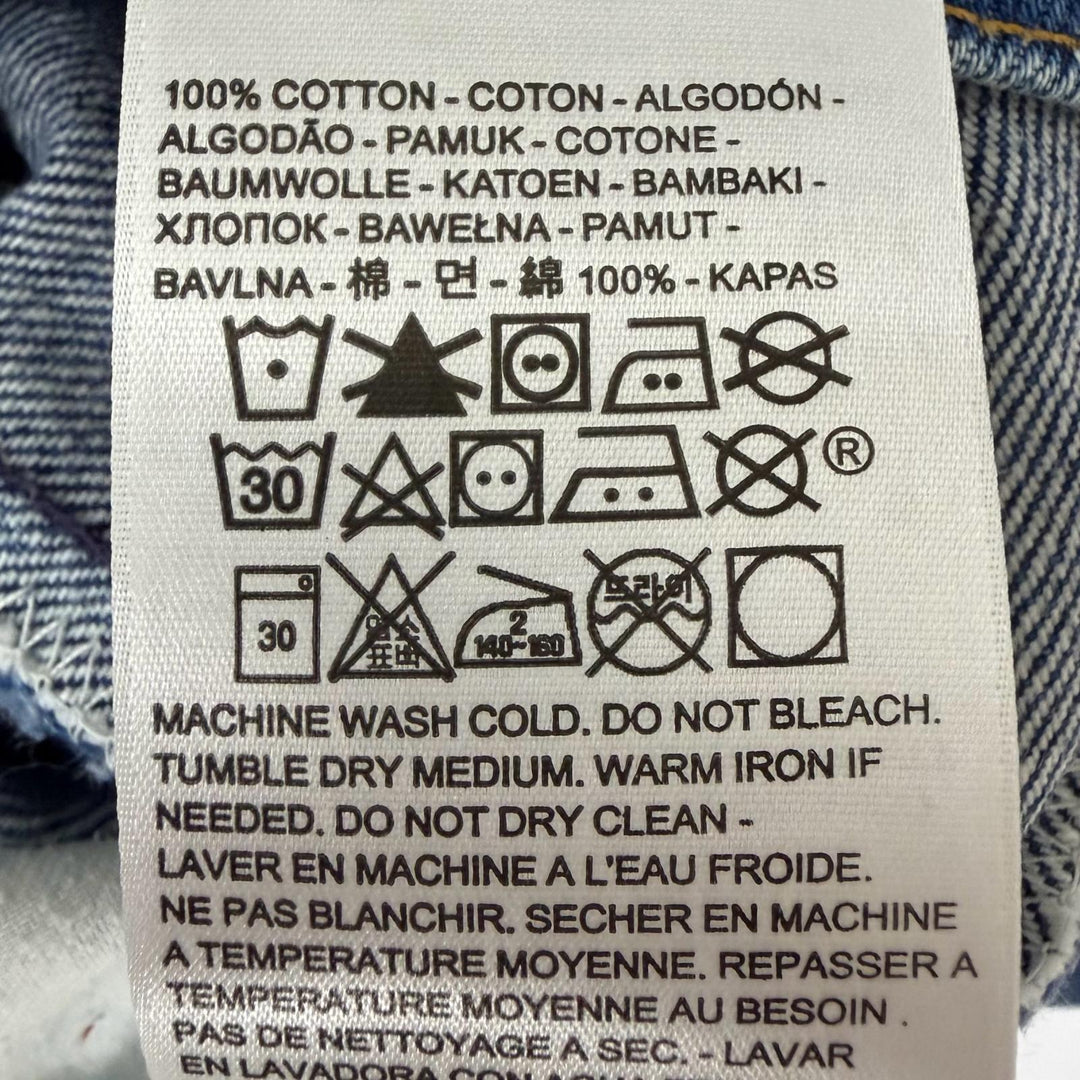 Discounted Great VALENTINO Levis Denim pants Re-Edition 1969 517 Limited to 517