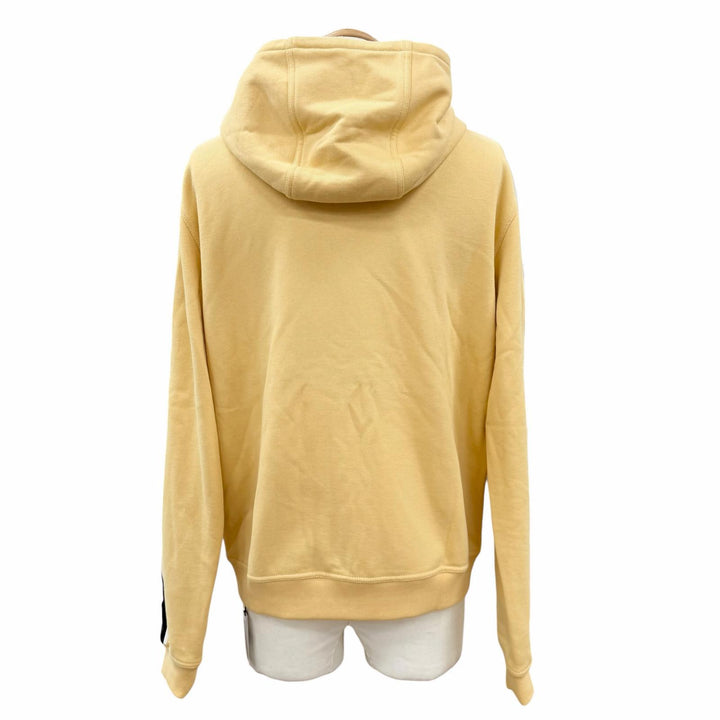 Pristine HERMES hoodie Run H Hooded Zip Up yellow cotton mens M 41-5719