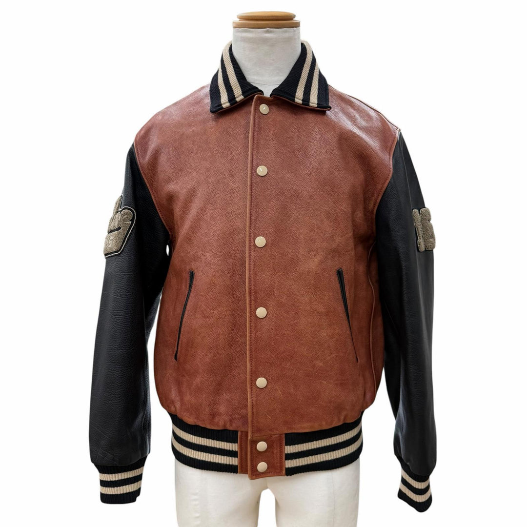 Excellent CELINE Stajan Brown Cowhide mens 34 2EA48131O