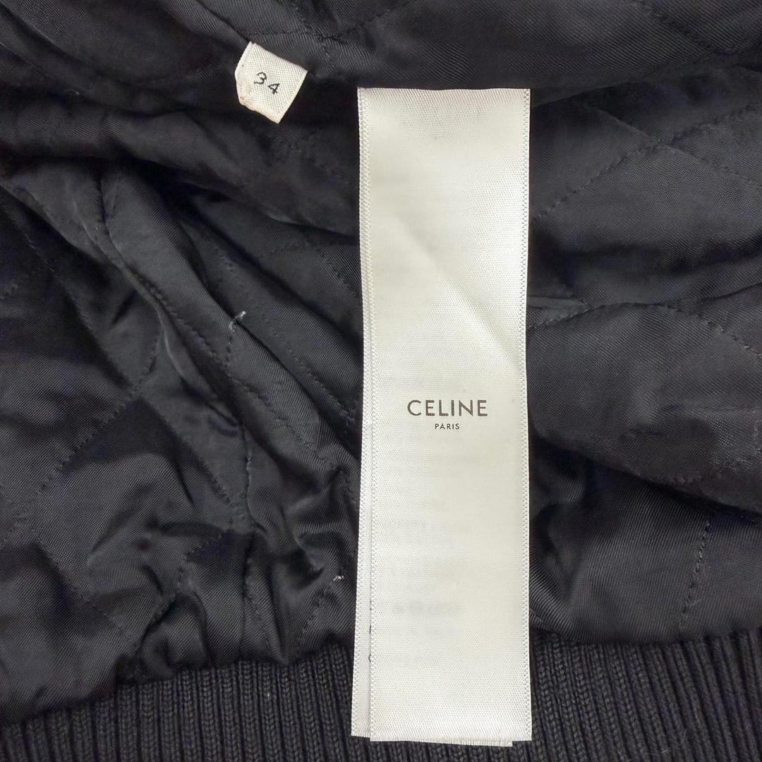 Excellent CELINE Stajan Brown Cowhide mens 34 2EA48131O