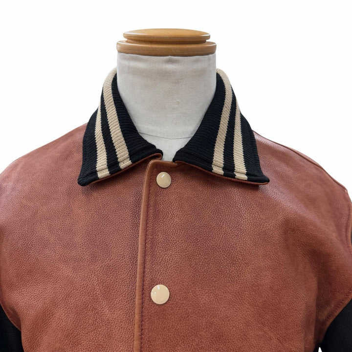 Excellent CELINE Stajan Brown Cowhide mens 34 2EA48131O