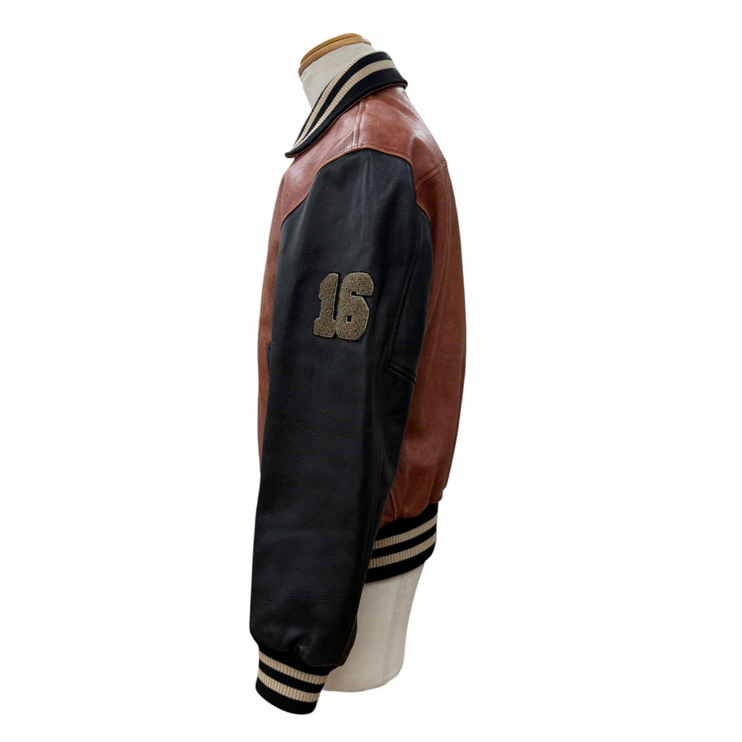 Excellent CELINE Stajan Brown Cowhide mens 34 2EA48131O
