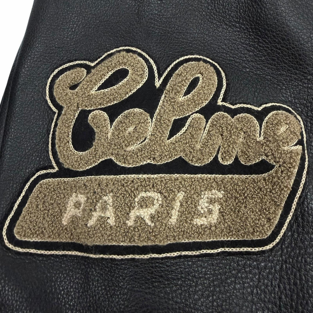 Excellent CELINE Stajan Brown Cowhide mens 34 2EA48131O
