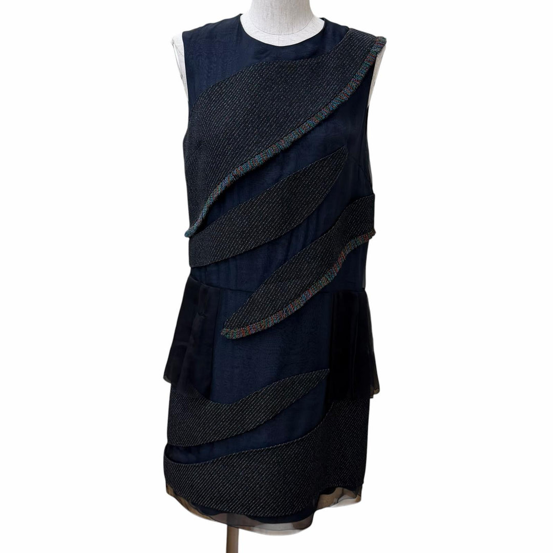 Excellent Christian Dior one piece Multi silk Women 38 5H21648F1155