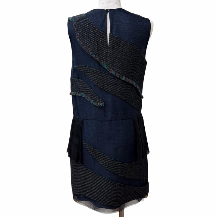 Excellent Christian Dior one piece Multi silk Women 38 5H21648F1155