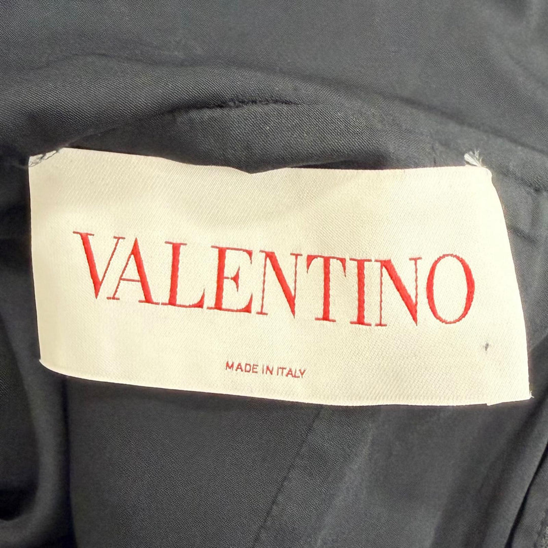 Excellent VALENTINO one piece Sleeveless pencil dress with front ribbon 36