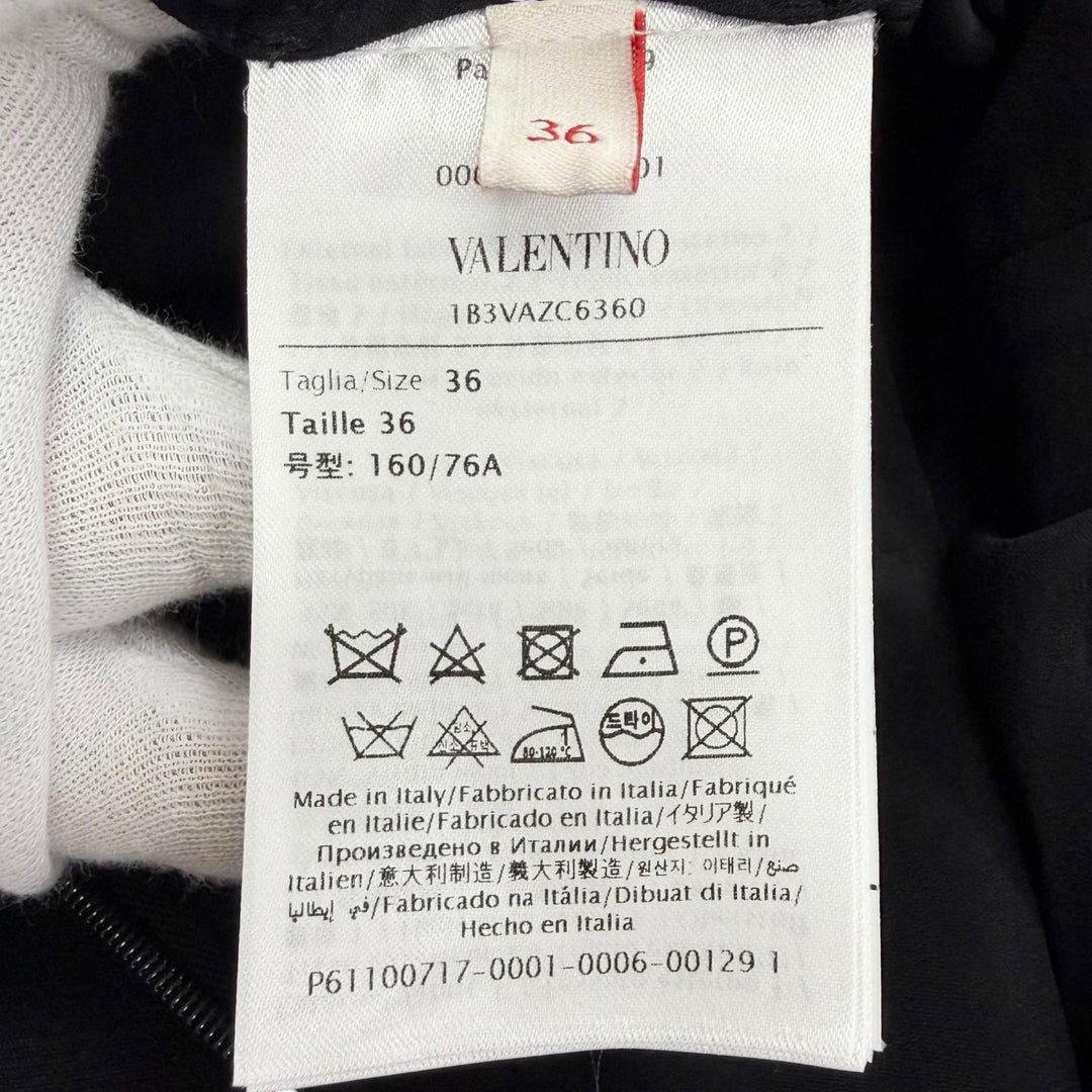 Excellent VALENTINO one piece Sleeveless pencil dress with front ribbon 36