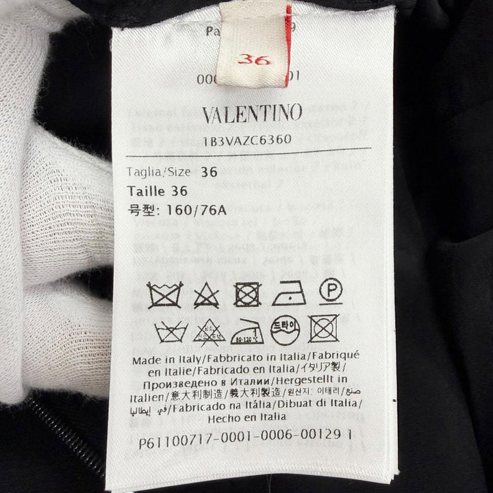 Excellent VALENTINO one piece Sleeveless pencil dress with front ribbon 36
