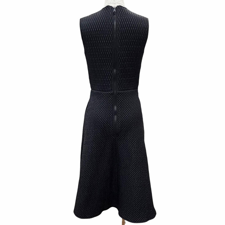 Excellent MONCLER one piece Quilted sleeveless Black series 40 H20932G00003