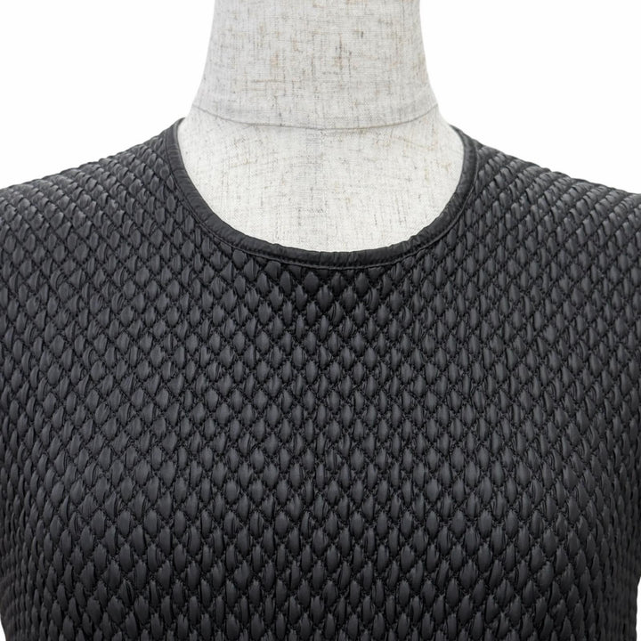 Excellent MONCLER one piece Quilted sleeveless Black series 40 H20932G00003
