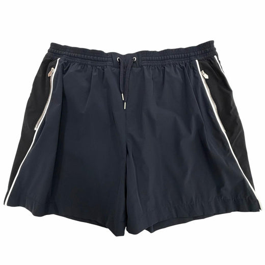 Excellent HERMES Shorts Swim pants Dark navy Nylon mens 46 552960HL