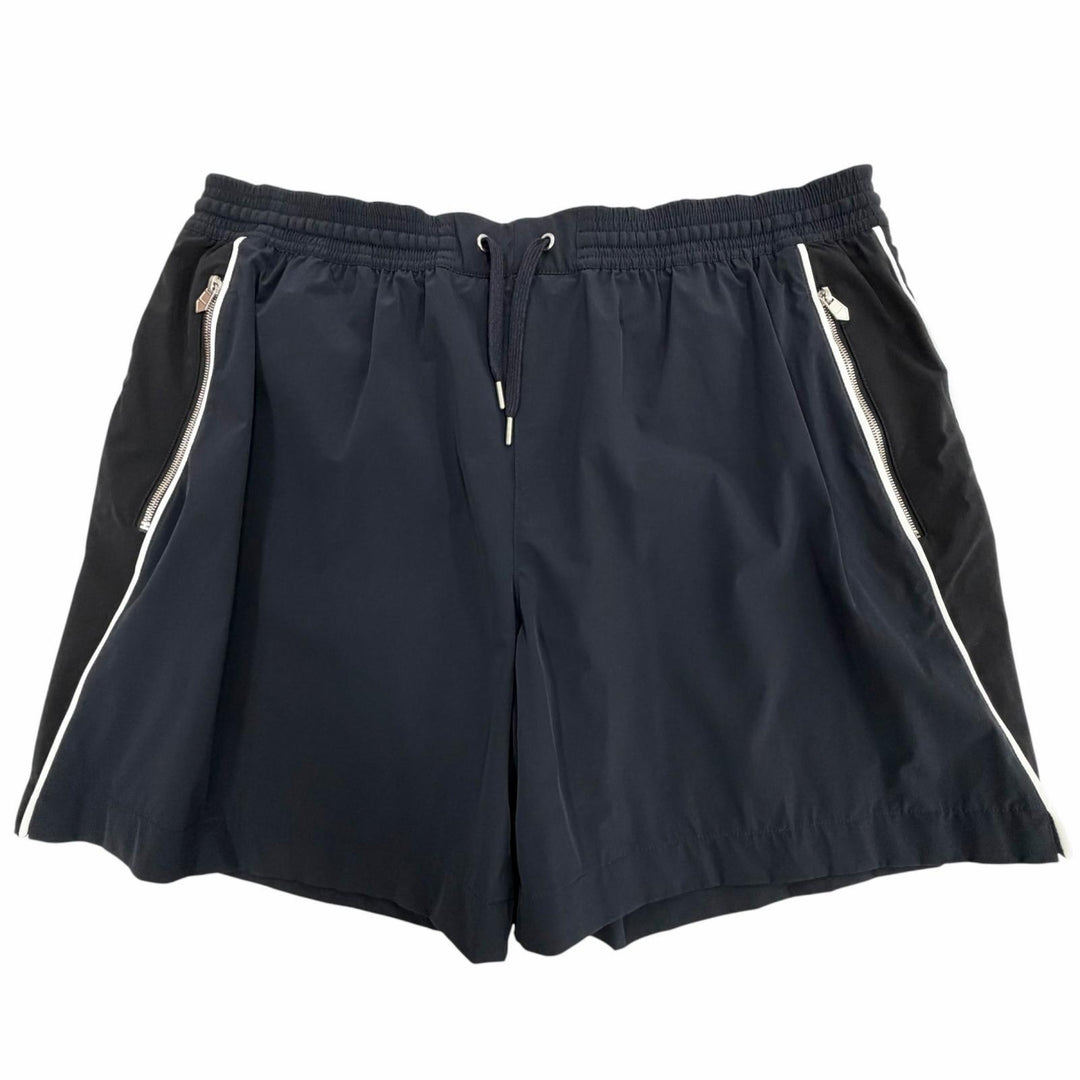 Excellent HERMES Shorts Swim pants Dark navy Nylon mens 46 552960HL