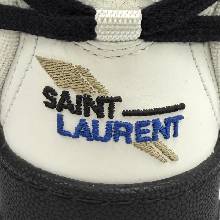 Pristine SAINT LAURENT High cut sneakers white leather Women 36 692317