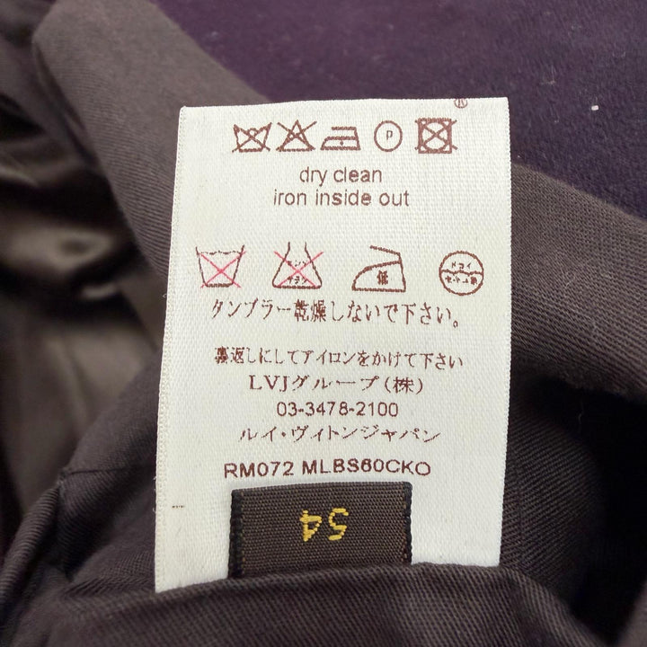 Excellent LOUIS VUITTON Blouson purple cotton mens 54