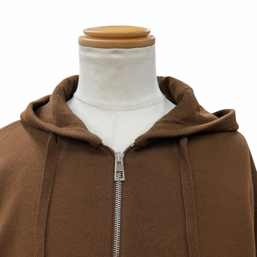 Excellent LOEWE hoodie Brown wool mens M H526Y16KAS