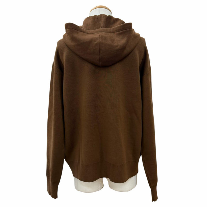 Excellent LOEWE hoodie Brown wool mens M H526Y16KAS