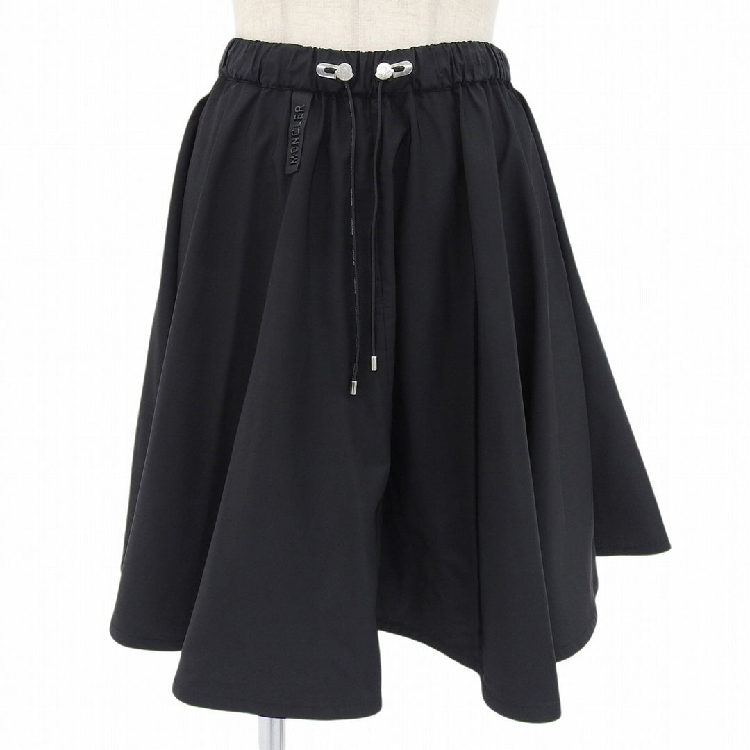 Excellent MONCLER skirt GONNA Drawstring black polyester Women 40 H10932D00009