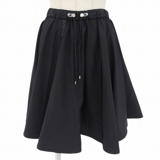 Excellent MONCLER skirt GONNA Drawstring black polyester Women 40 H10932D00009