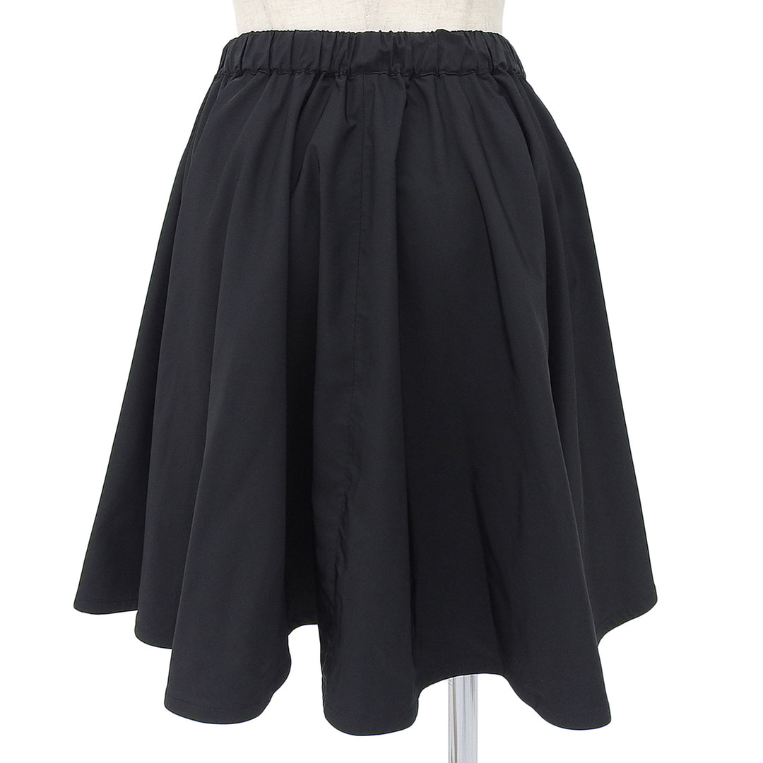 Excellent MONCLER skirt GONNA Drawstring black polyester Women 40 H10932D00009