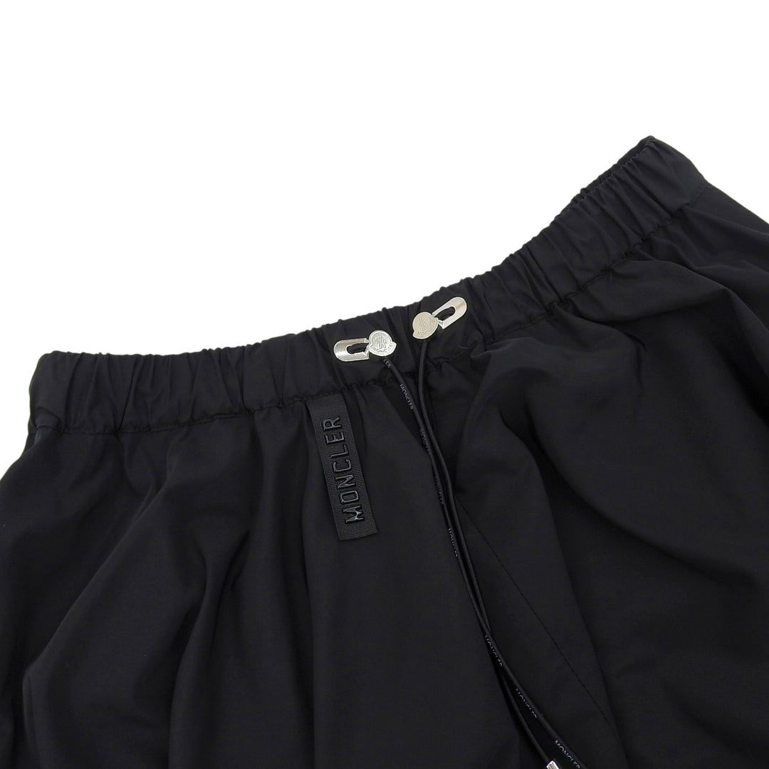 Excellent MONCLER skirt GONNA Drawstring black polyester Women 40 H10932D00009