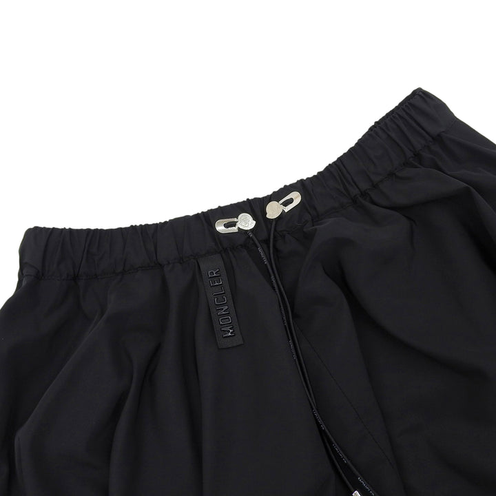 Excellent MONCLER skirt GONNA Drawstring black polyester Women 40 H10932D00009