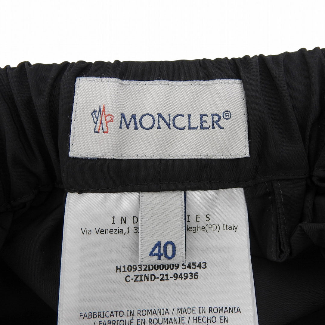 Excellent MONCLER skirt GONNA Drawstring black polyester Women 40 H10932D00009