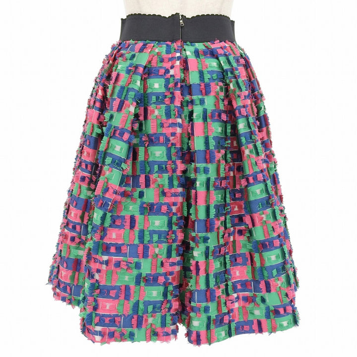 Great DOLCE&GABBANA skirt Jacquard pink polyester Women 38 F4AN2T/FJMWX
