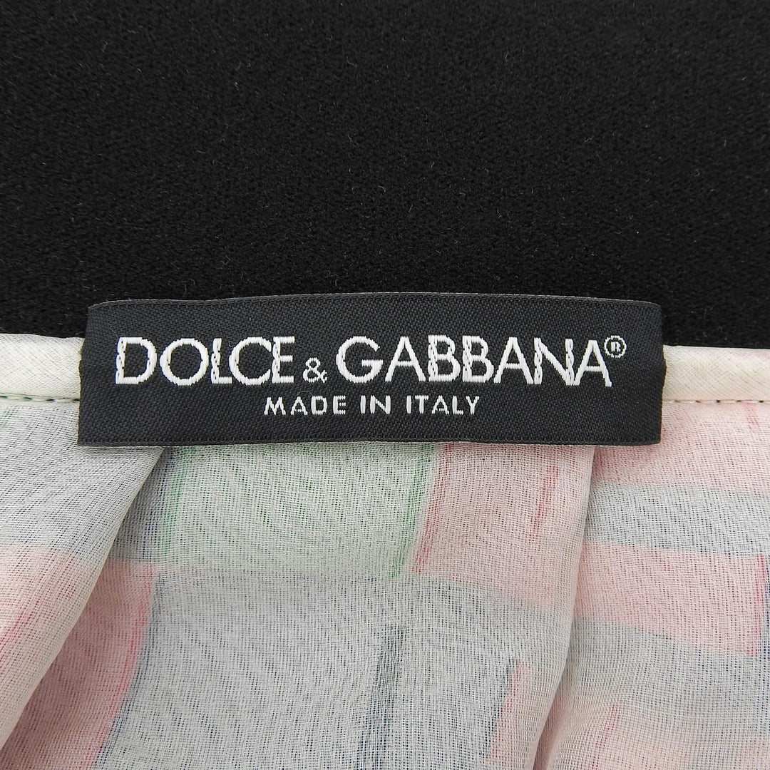 Great DOLCE&GABBANA skirt Jacquard pink polyester Women 38 F4AN2T/FJMWX