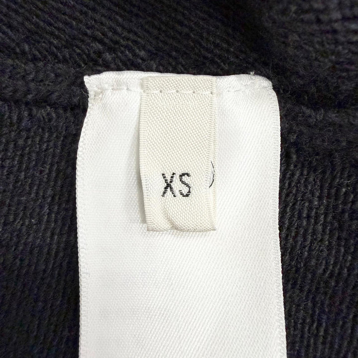 Excellent CELINE one piece Mini dress Logo button knit black XS RR0H80U57.38NO