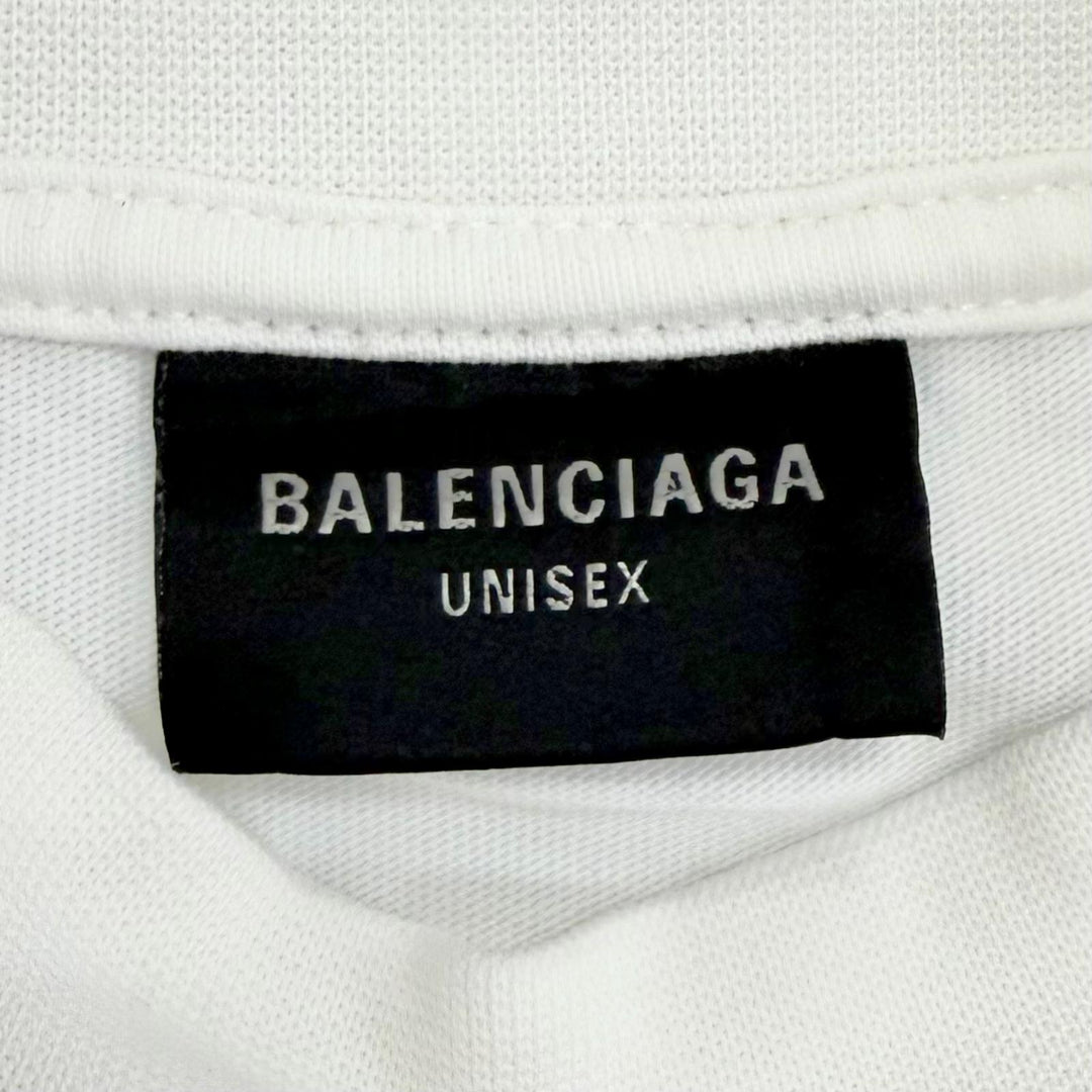 Excellent BALENCIAGA Short sleeve T-shirt Over Champs-Elysees white 1 787349