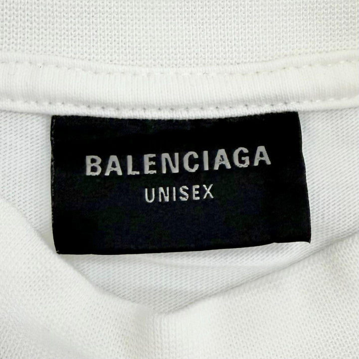Excellent BALENCIAGA Short sleeve T-shirt Over Champs-Elysees white 1 787349