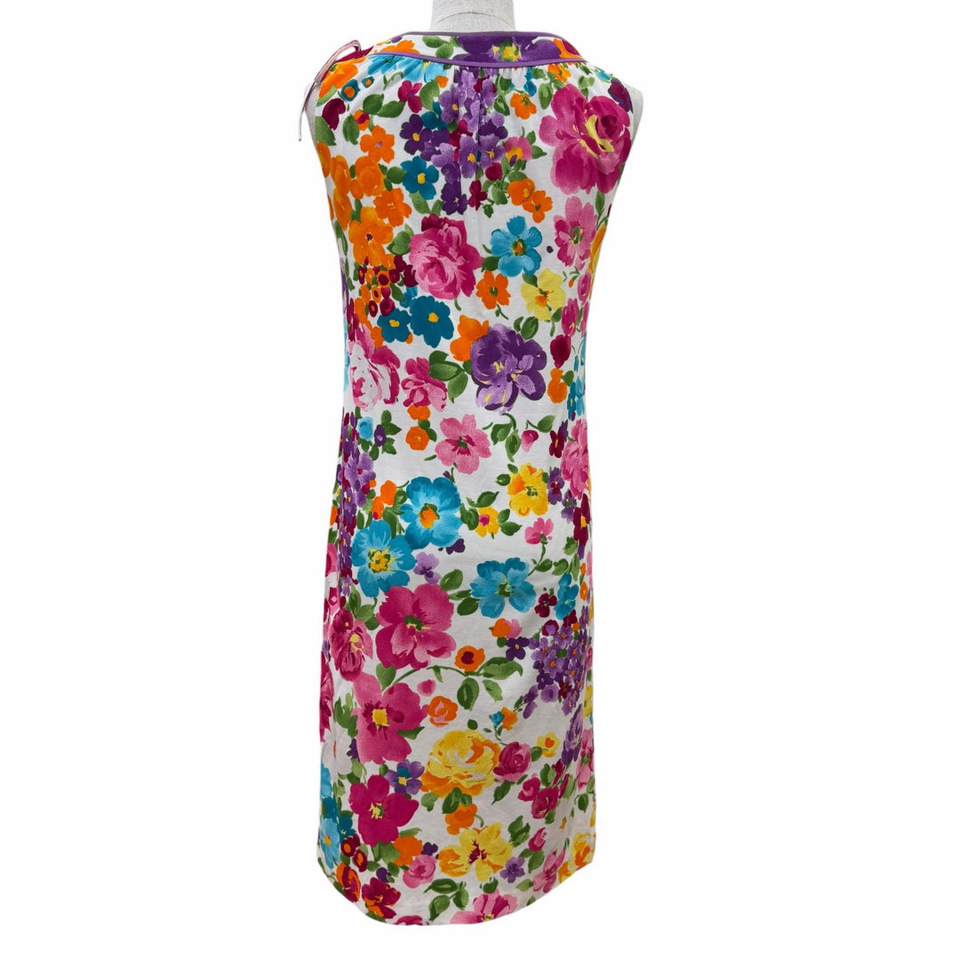 Pristine LEONARD FASHION one piece Floral design sleeveless multicolor Women 36