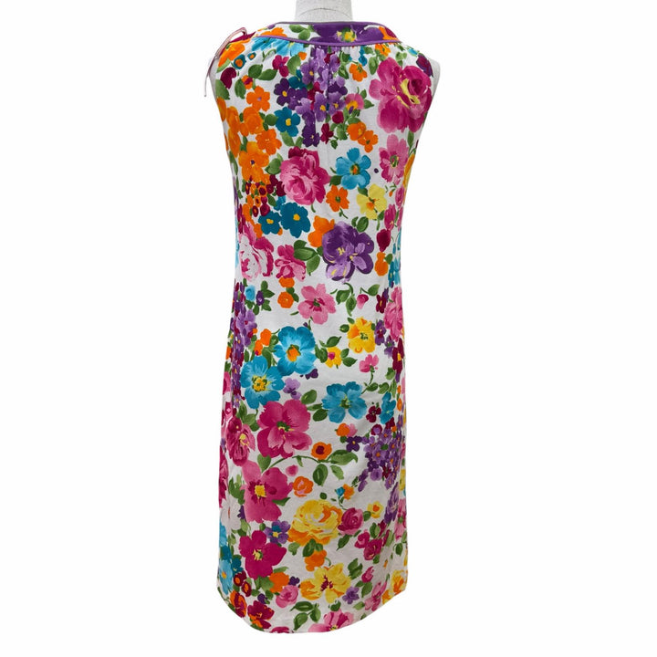 Pristine LEONARD FASHION one piece Floral design sleeveless multicolor Women 36