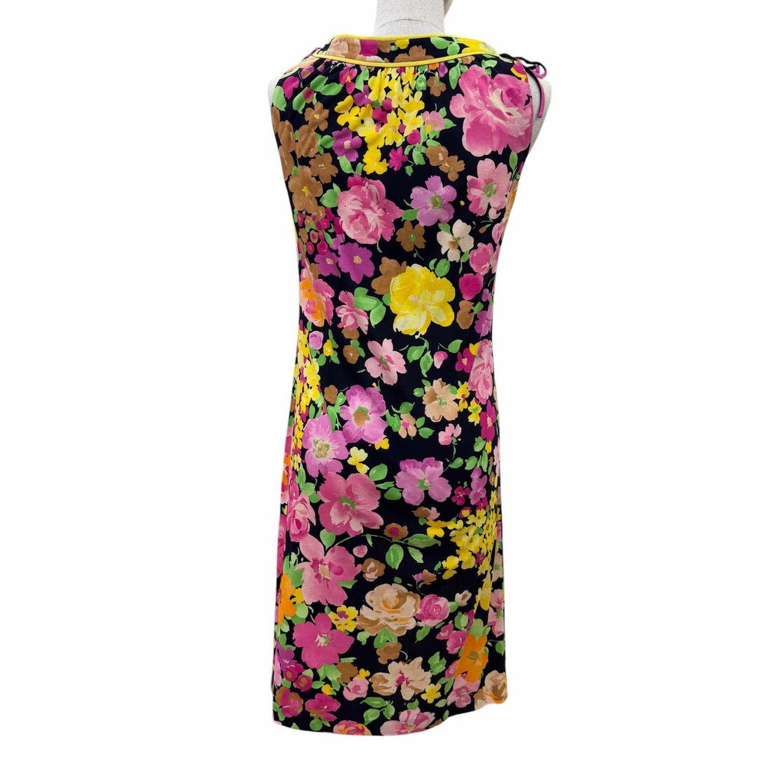Pristine LEONARD FASHION one piece Floral design sleeveless multicolor Women 36