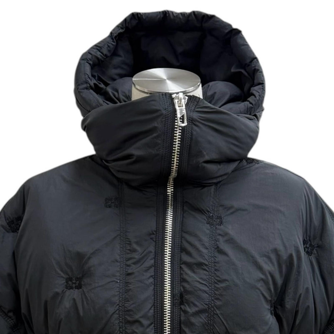 Great GANNI Down jacket NYLON TECH PUFFER MIDI JACKET Nylon XS LGNI24A3017-D