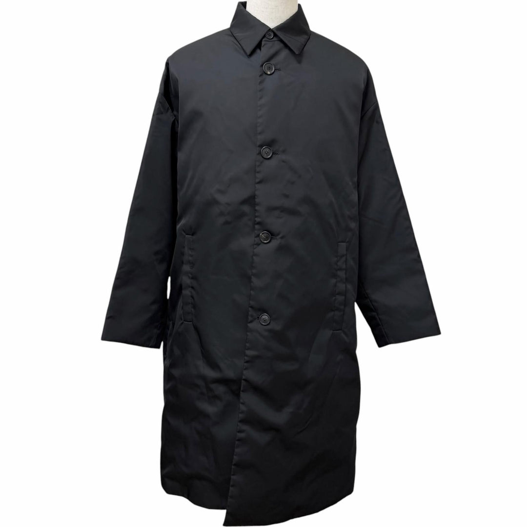 Excellent PRADA coat Re-Nylon Triangle Logo Pouch Included black