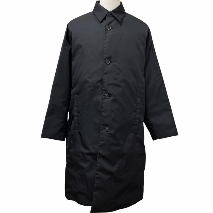 Excellent PRADA coat Re-Nylon Triangle Logo Pouch Included black
