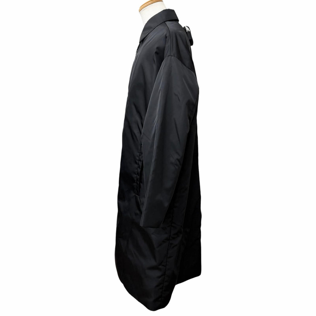 Excellent PRADA coat Re-Nylon Triangle Logo Pouch Included black