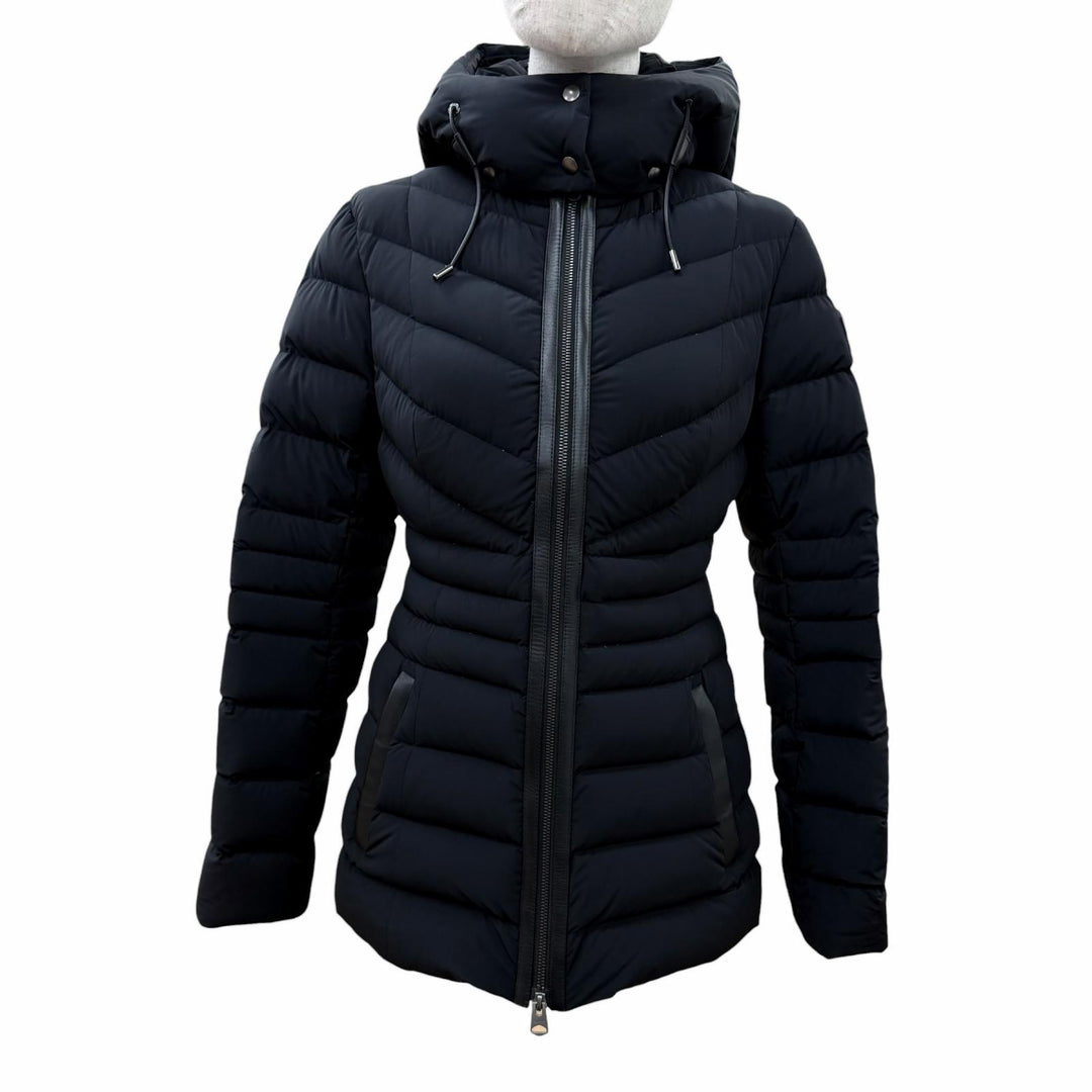 Great MACKAGE down coat PATSY-NFR Logo leather patch, black XS 5880000848