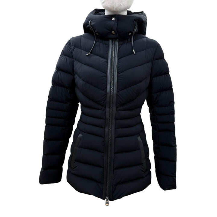 Great MACKAGE down coat PATSY-NFR Logo leather patch, black XS 5880000848