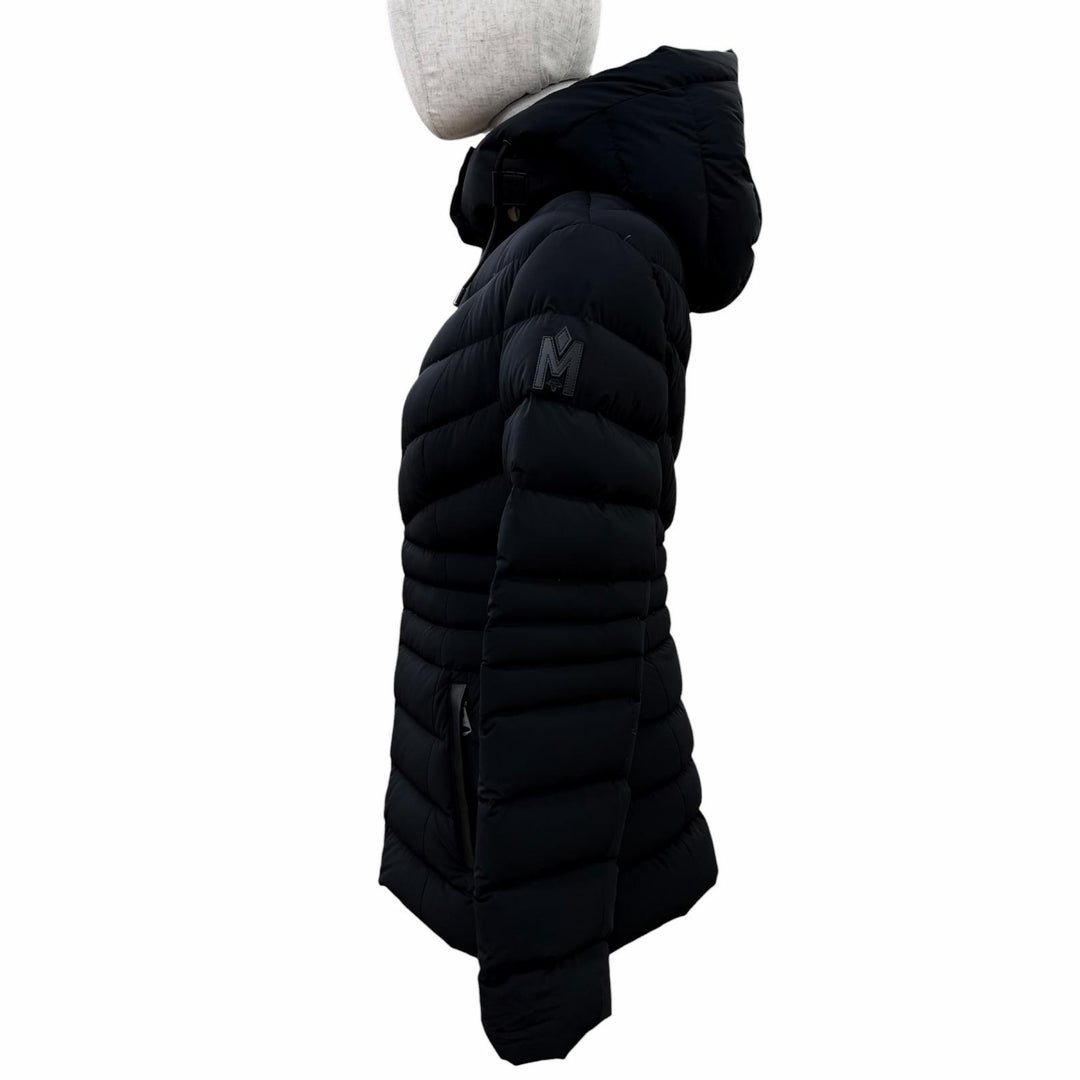 Great MACKAGE down coat PATSY-NFR Logo leather patch, black XS 5880000848