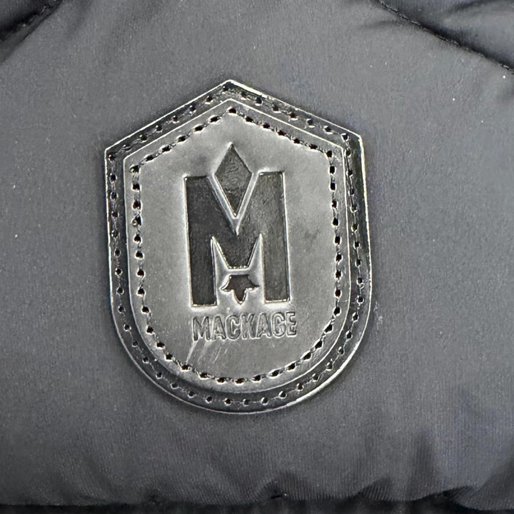 Great MACKAGE down coat PATSY-NFR Logo leather patch, black XS 5880000848