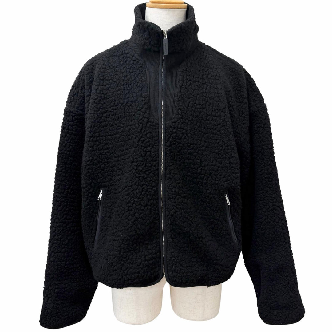 Great ENTIRE STUDIOS Jacket EF JACKET Bore fleece black recycled polyester