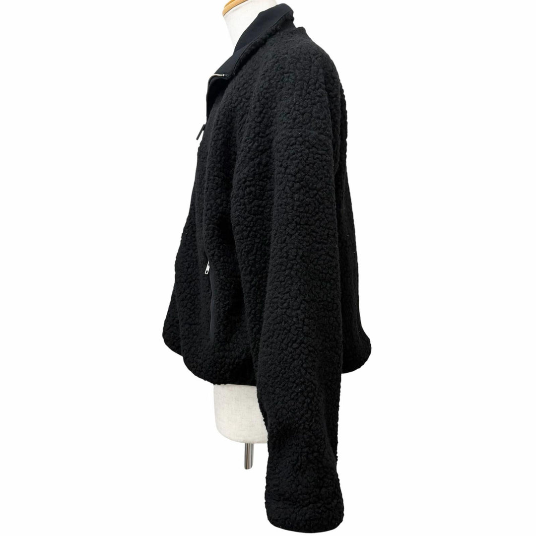 Great ENTIRE STUDIOS Jacket EF JACKET Bore fleece black recycled polyester