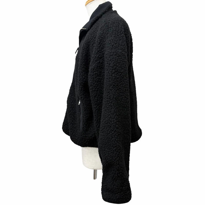 Great ENTIRE STUDIOS Jacket EF JACKET Bore fleece black recycled polyester
